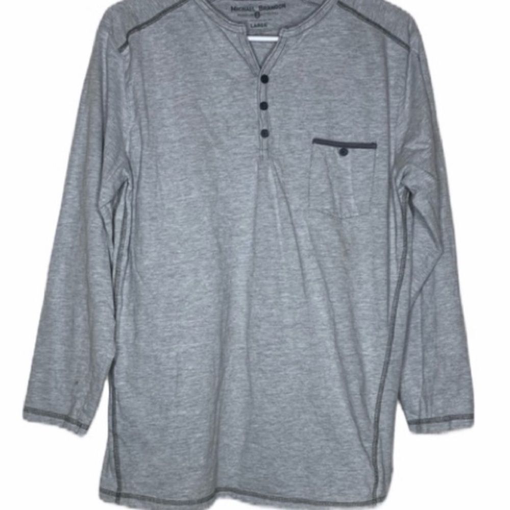 Michael‎ Brandon Henley T-Shirt